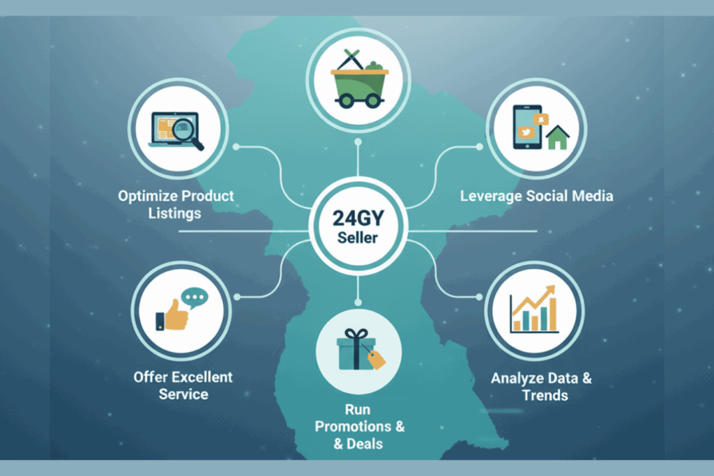 Top Tips for Sellers: How to Grow Your Business on 24GY